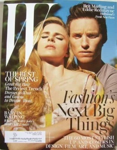 W Magazine April 2013 Brit Marling Eddie Redmayne Emayatzy Corinealdi New - Picture 1 of 1