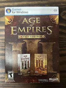 Microsoft Age of Empires III: Gold Edition (2007) Incluye paquete de expansión - NUEVO - Imagen 1 de 4
