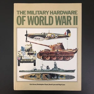 THE MILITARY HARDWARE OF WORLD WAR II 1984 Military Press Hardcover DJ Book - Picture 1 of 12