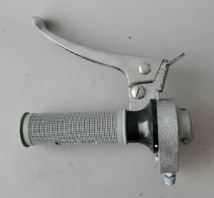 NOS OEM MOTO BETA R50 GREY GRIP GEAR CONTROL CLUTCH LEVER OEM R-50 SUPER PRATIC - Picture 1 of 18