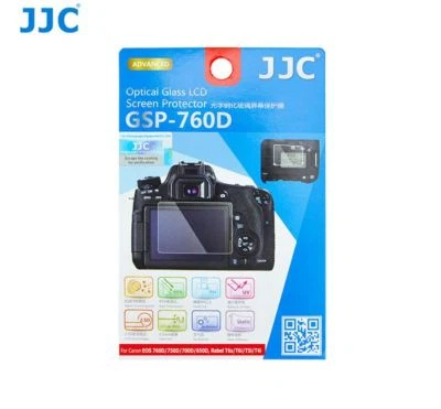 JJC GSP-760D Ultra-Thin Optical Glass LCD Screen Protector for Canon 760D,8000D - Image 1 of 4