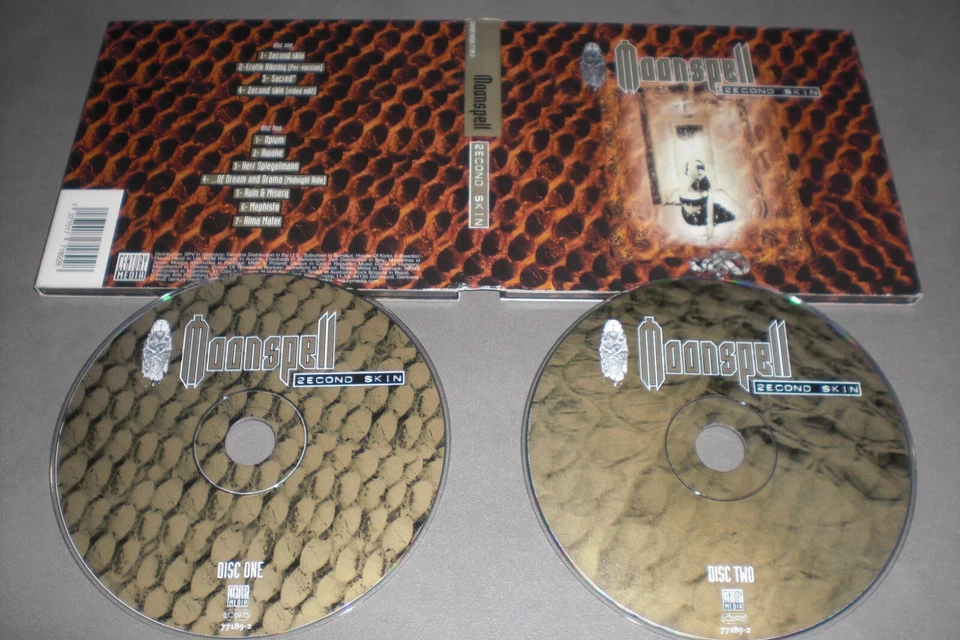 Moonspell - Second Skin 2 CD Set Digipak - Bild 1 von 1