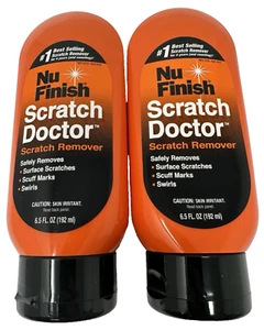 Lot of 2 Nu Finish Scratch Doctor 6.5 oz. Liquid Rubbing Compound NFS-05 - Picture 1 of 3