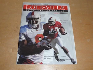 1999 EASTERN MICHIGAN AT LOUISVILLE COLLEGE FOOTBALL PROGRAM  EX-MINT - Picture 1 of 1