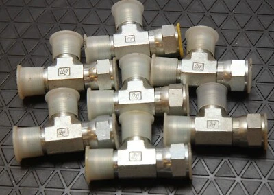 (Qty 7) 203102-8-8S Hydraulic Swivel Nut Run Tee, 1/2" JIC NEW OLD STOCK - Image 1 of 4