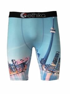 New Ethika Sky Blue City Man/Woman Underwear Sports Shorts Boxer Pants Size S