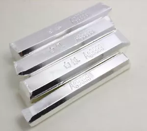 10g Silver Bar 9999 Pure Fine Silver Ingot High Purity Bullion - Picture 1 of 8