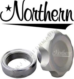 Northern Z19220 Weldable Threaded Aluminum Bung with Billet Filler Cap - Picture 1 of 1