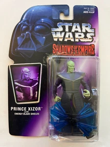 Star Wars Shadows of the Empire PRINCE XIZOR w/Energy Blade Shields & Hologram - Picture 1 of 2