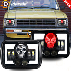 Pair 105W 5x7'' 7x6 LED RGB Headlights DRL For Toyota Pickup 82-95 Tacoma Celica