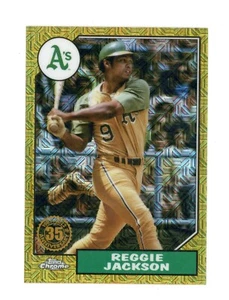 2022 Topps Series 2 - 1987 Topps Chrome Reggie Jackson #T87C2-85 - Picture 1 of 2