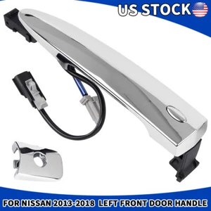 Front Left Driver Side Door Handle For Nissan 2013-2018 Sentra S, SL, SR, SV US - Picture 1 of 13