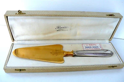 PELLE À GATEAU   ARGENTERIE  ANCIENNE   POINÇON MINERVE   BON ÉTAT - Photo 1/4