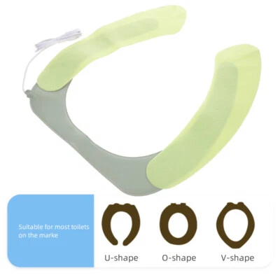 Coprisedili WC per Bagno Riscaldato Cuscino Scaldabagno - Immagine 1 di 4