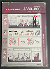 Qantas Airbus A380-800 Safety Card - Issue 2