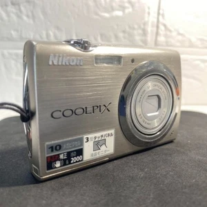 Nikon COOLPIX S230 10.0MP Digital Camera Gold [Excellent] From JAPAN - Picture 1 of 10