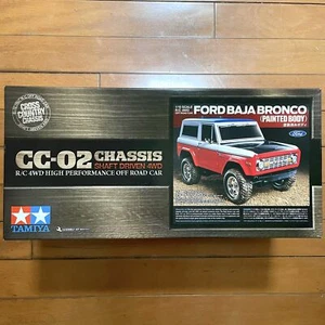 Tamiya 1/10 RC Car Series No.736 Ford Baja Bronco (CC-02 Chassis) 58736 JAPAN - Picture 1 of 14