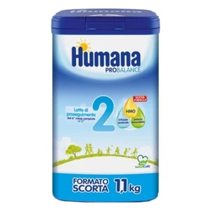 HUMANA 2 1100GR LATTE IN POLVERE FORMATO SCORTA - Foto 1 di 1