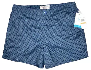 Penguin Munsingwear Gr. 29 Unisex Badehose Shorts Denim Blau Bäume Neu mit Etikett - Bild 1 von 11