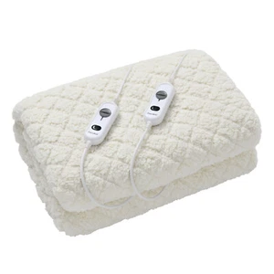 Dreamaker 420GSM Pinsonic Sherpa Fleece Quilted Electric Blanket Winter Underlay - Picture 1 of 49