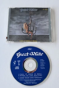 Great White - Call It Rock 'N' Roll - 1991 - Capitol - CD - Single - 3 Tracks - Picture 1 of 5