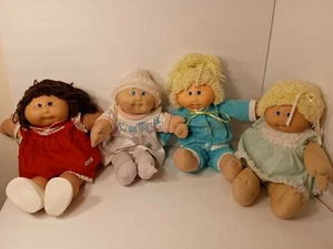 Lotto toppe cavolo Appalachi originali d'arte vintage bambini 1982 - Foto 1 di 9