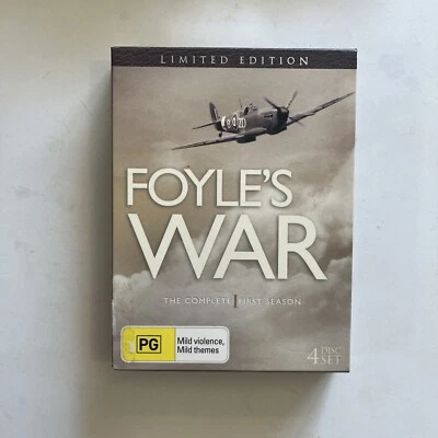 Foyles War Season 1 - Limited Edition (DVD) 4 disc set Region 4 PAL - Image 1 of 4