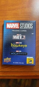 2022 SDCC COMIC CON EXCLUSIVE UPPER DECK 16 KARTEN PROMO SET MOONKNIGHT HAWKEYE - Bild 1 von 1