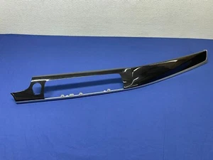 Salpicadero central delantero BMW F10 2011-2016 moldura de madera antracita OEM - Imagen 1 de 13