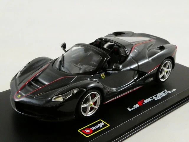 BBurago Burago Ferrari LaFerrari Abierta Negro 1/43 18-36907N - Imagen 1 de 3