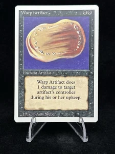 Magic The Gathering Magic The Gathering WARP ARTEFACT Edición Revisada 1994 MTG TCG CCG 🔥Raro🔥 - Imagen 1 de 12