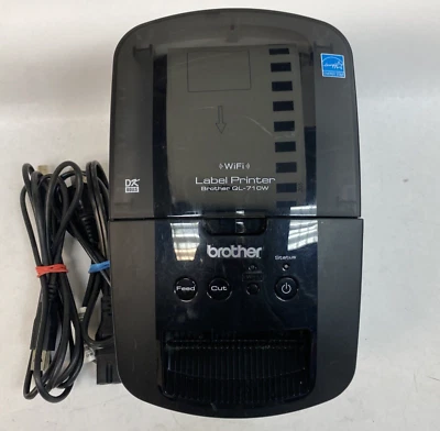 Brother QL-710 Wireless Label Thermal Printer with Power Cord & USB Cable - Image 1 of 4