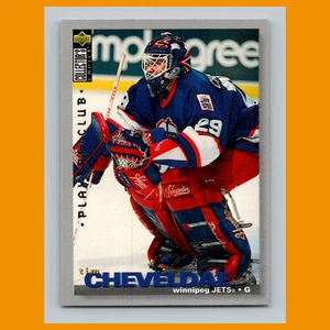 Tim Cheveldae #319 1995-96 Elección de Coleccionistas Club de Jugadores Winnipeg Jets Hockey - Imagen 1 de 3