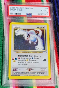 2000 POKEMON NEO GENESIS UNLIMITED #9 LUGIA-HOLO EX-MT PSA 6 - Picture 1 of 2
