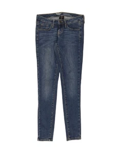 MOSSIMO Womens Low Waist Skinny Jeans US 2 XS W26 L30 Blue Cotton XD09 - Picture 1 of 5