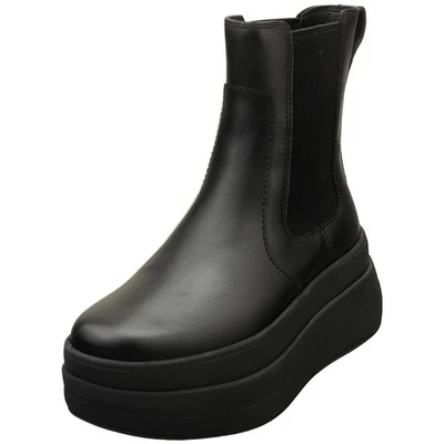 FitFlop F-MODE Chelsea Boots Damen Schwarz - 39 EU