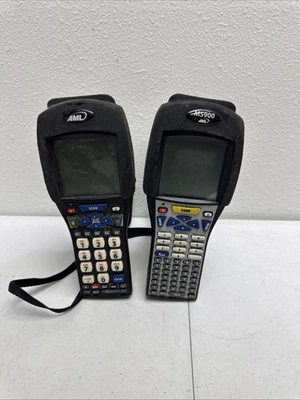 Lote de 2 Escáneres Portátil American Microsystems M5900i Computadora Móvil M7220 Foto 1 de 4