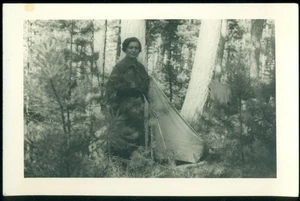 Latvia Real Photo during 4.Large Scouts Jamboree 1938 in Lielupe Skautu Nometne - Picture 1 of 2