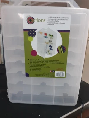 CREATIVE SOLUTIONS 48 SPACE DOUBLE SIDED 1/64 TOY CAR STORAGE CASES ! - Image 1 of 4