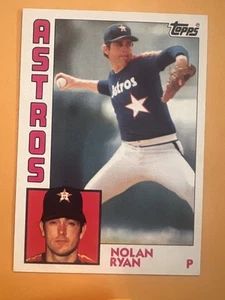 NOLAN RYAN 1984 Topps Baseball card #470 Houston Astros NM MT+ - Picture 1 of 2