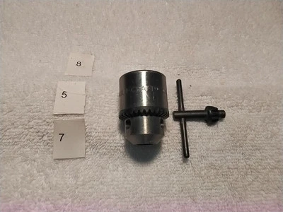 3/8"DRILL CHUCK REPLACEMENT WITH KEY USA 🇺🇸 - Image 1 of 4