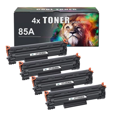 4x Compatible For HP 85A Black toner cartridges - FREE UK DELIVERY! VAT included - Image 1 of 4