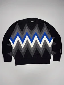 Vintage 90’s Carlo Colucci Multicolor Knit Sweater Mens M - Picture 1 of 9