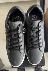 ZAPATILLAS VERSACE FLORENCE NEGRAS - TALLA 12/46 - - Imagen 1 de 5
