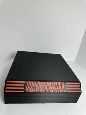 Super Nintendo SNES Drawer. Holds 18 Games. 3D Printed - Image 1 of 3