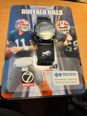 RELOJ OFICIAL Buffalo Bills día del niño dibujo bledsoe londres era fletcher nos Foto 1 de 2
