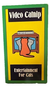 Video CATNIP ENTERTAINMENT For Cats VHS  Fun & Games For Kitties & Their Humans - Picture 1 of 2