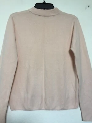 Light Pink LS Mock Neck Sweater WM Size M - Image 1 of 4