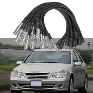 1121500118 Kit filo accensione candela nero per Mercedes-Benz C240 2001-2005 - Foto 1 di 6