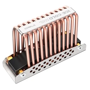M.2 SSD lautloser Kühler, Silent Spirale Kupfer-Kühlköper für M.2 2280 - Bild 1 von 9